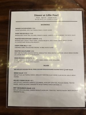 Menu photo 7 Lillie Pearl Richmond, VA Menu photo 7 Lillie Pearl Richmond, VA