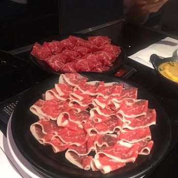 Dada Shabu Shabu Buffet - Top blades and beef belly - Korean Near Me - Irvine, California