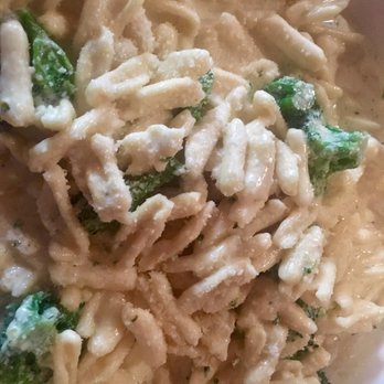 The Log Cabin - Cavatelle with broccoli in alfredo - Seafood Near Me - Clinton, Connecticut The Log Cabin - Cavatelle with broccoli in alfredo - Seafood Near Me - Clinton, Connecticut