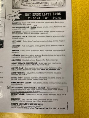 Menu photo 5 Ashville General Store Lakewood, NY