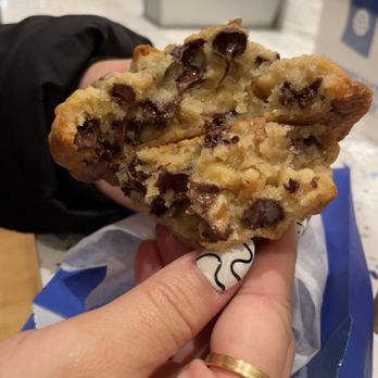 Levain Bakery - NoHo, NYC - chocolate walnut cookie so freaking good - Bakeries Near Me - New York, New York