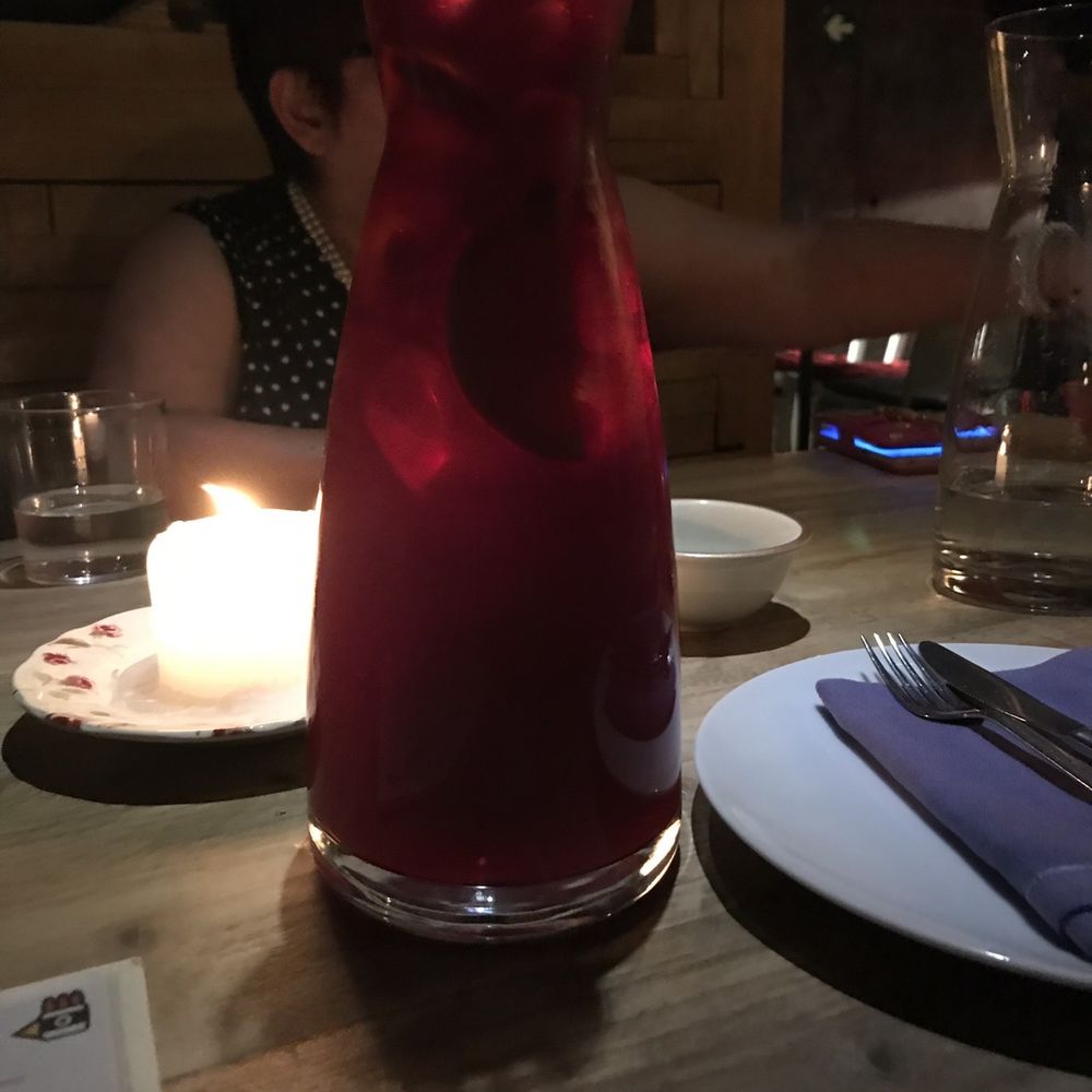 La Gabinoteca - Some kind of sangria it's called the dry something...all I know was it was really damn good. - Spanish Near Me - Madrid, M La Gabinoteca - Some kind of sangria it's called the dry something...all I know was it was really damn good. - Spanish Near Me - Madrid, M