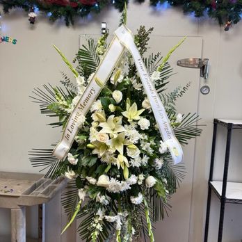 Liz's Flowers - funeral spray - Florists Near Me - San Diego, California Liz's Flowers - funeral spray - Florists Near Me - San Diego, California