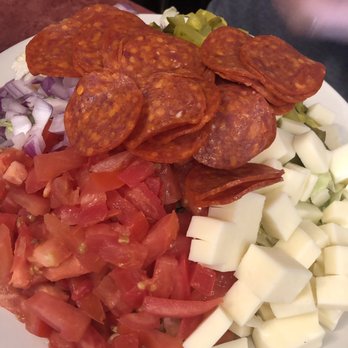 Colonial Pizza & Spaghetti House - Large Antipasto.. is good we shared between 5 people and there was enough to go around - Pizza Near Me - Easton, Pennsylvania