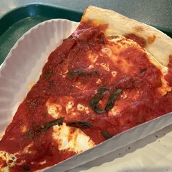Plum Tomatoes by La Sorrentina - margherita pizza - slice