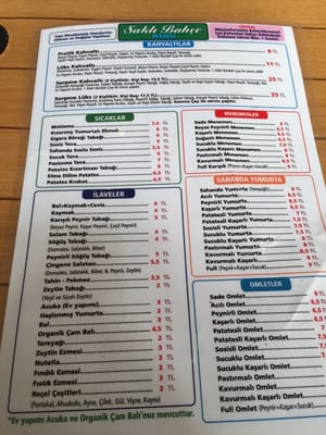 Menu photo 2 Sakli Bahce Istanbul, 34