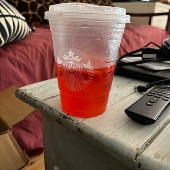 Starbucks - Drinking the other half of the strawberry lemonade for breakfast or should I say brunch today. - Coffee & Tea Near Me - Reston, Virginia