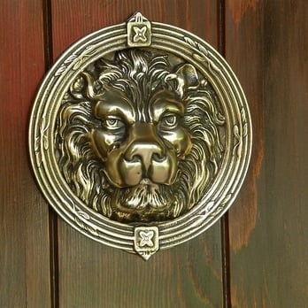 Everett's Excalibur Enterprises - a lion head on a door - General Contractors Near Me Everett's Excalibur Enterprises - a lion head on a door - General Contractors Near Me