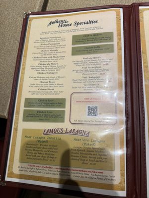 Menu photo 3 Mona's Italian Restaurant San Diego, CA Menu photo 3 Mona's Italian Restaurant San Diego, CA