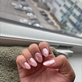 AR Nail Bar & Lounge - Dip with extensions and a chrome finish.... Exactly what I wanted! $75 not including tip but I couldn't have been happier. - Nail Salons Near Me - Somerville, Massachusetts