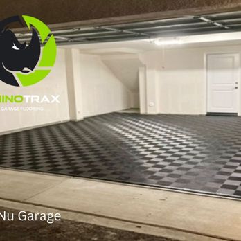 Nu Garage & Epoxy - Completed garage floor with Rhino Trax - Flooring Near Me - San Diego, California Nu Garage & Epoxy - Completed garage floor with Rhino Trax - Flooring Near Me - San Diego, California