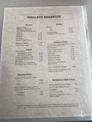 Wallace Barbecue Restaurant by null