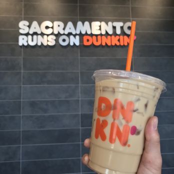 Dunkin’ - Cake batter latte with coconut milk - very light cake batter taste and light coffee taste - Coffee & Tea Near Me - Sacramento, California Dunkin’ - Cake batter latte with coconut milk - very light cake batter taste and light coffee taste - Coffee & Tea Near Me - Sacramento, California