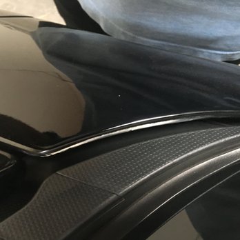 Rusnak/Pasadena Porsche - The front fender bumper. Not painted correctly. - Car Dealers Near Me - Pasadena, California