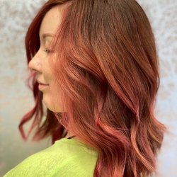 Pacific Northwest Hair - Pink Balayage