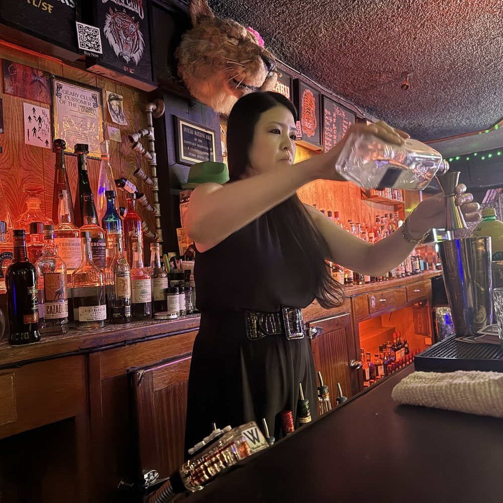 Geary Club - Photo 5: Preparing my cocktail - Dive Bars Near Me - San Francisco, California Geary Club - Photo 5: Preparing my cocktail - Dive Bars Near Me - San Francisco, California