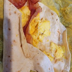 Whataburger - REAL STRIPS OF BACON, not a bunch of powder bacon flavored mystery meat called bacon like some breakfast fast food places serves