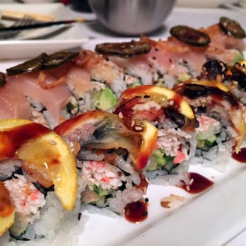 James Place - Don Juan roll and orange dragon roll - Asian Fusion Near Me - San Diego, California James Place - Don Juan roll and orange dragon roll - Asian Fusion Near Me - San Diego, California