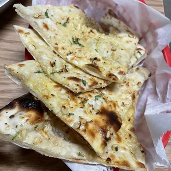 Chandni Chowk - Garlic Naan - Indian Near Me - Cary, North Carolina