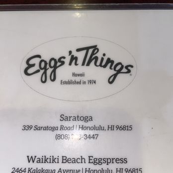 Eggs 'n Things - Breakfast while I wait for Sofie. Thinking Strawberru crepes and link sausages - Breakfast & Brunch Near Me - Honolulu, Hawaii Eggs 'n Things - Breakfast while I wait for Sofie. Thinking Strawberru crepes and link sausages - Breakfast & Brunch Near Me - Honolulu, Hawaii