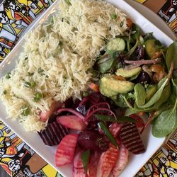 Beez Kitchen - Rice greens and beet medley
