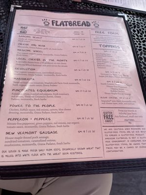 Menu photo 6 American Flatbread Stowe Stowe, VT Menu photo 6 American Flatbread Stowe Stowe, VT