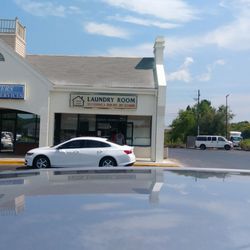 Laundry Room - The store front, and entra5