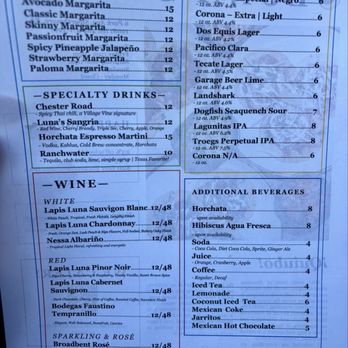 Luna’s Mexican Grill - Mexican Near Me - Swarthmore, Pennsylvania
