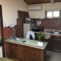 Ralphael Mattei, DC - Front desk area