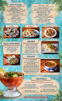 Menu photo 1 Mariscos La Playa Albuquerque, NM Menu photo 1 Mariscos La Playa Albuquerque, NM