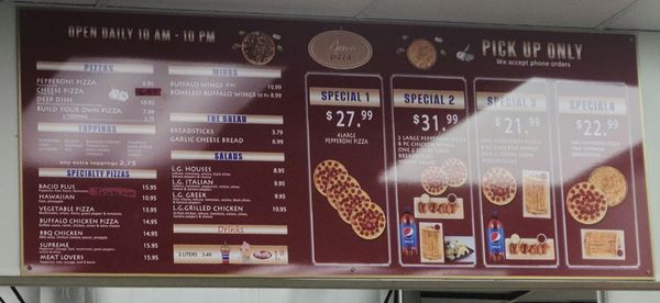 Menu photo 3 Bacio Pizza San Bernardino, CA