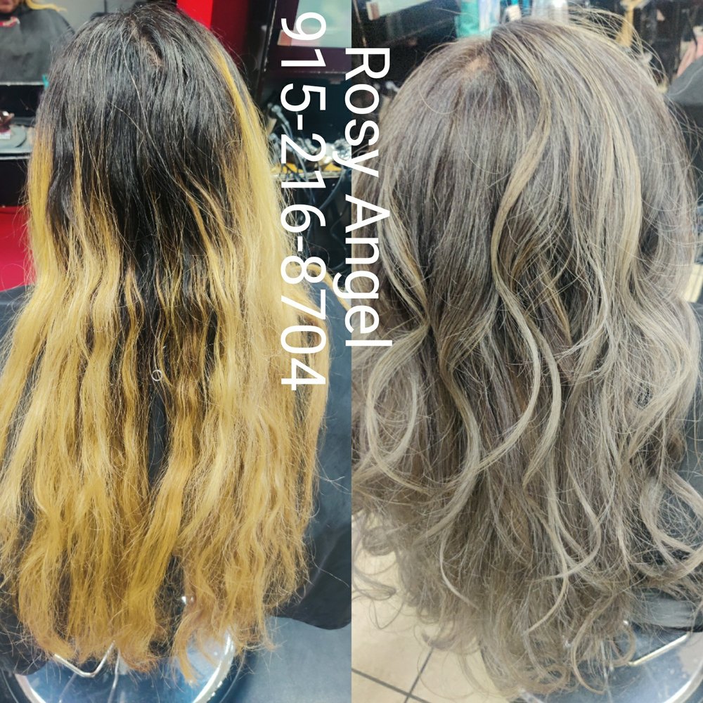 Hair  by Rosy Angel Logo