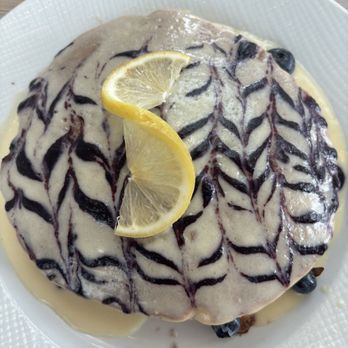 Lighthouse - Lemon Blueberry Rocotta Pancakes - Breakfast & Brunch Near Me - Newport Beach, California