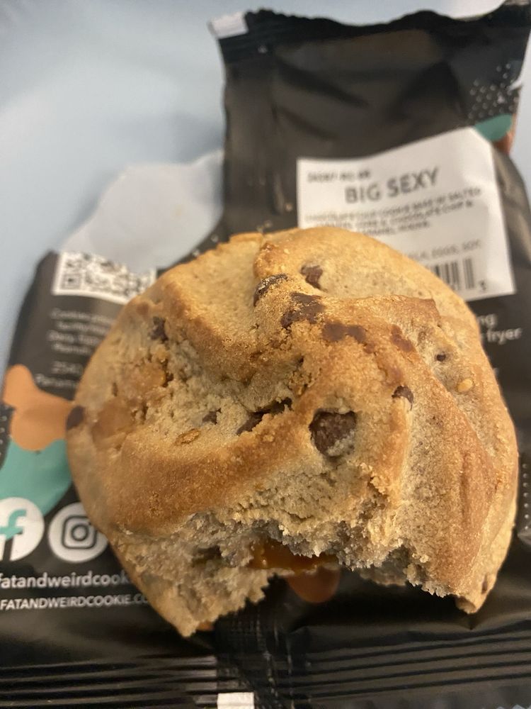 Fat and Weird Cookie Logo