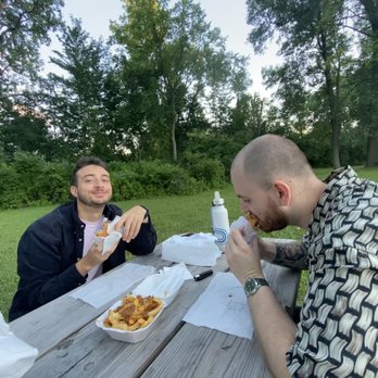 Bates Burgers - 3 Cheeseburger and Chili Cheese Fry - Burgers Near Me - Livonia, Michigan