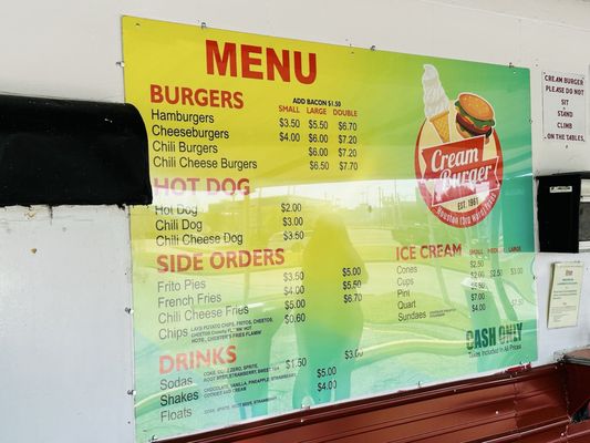 Cream Burger by null
