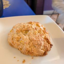 Nessa's Cafe - Homemade peach scone
