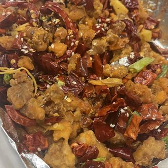 Sozeal Asian Cuisine - Chongqing popcorn chicken if you can handle spice - Chinese Near Me - Gilbert, Arizona Sozeal Asian Cuisine - Chongqing popcorn chicken if you can handle spice - Chinese Near Me - Gilbert, Arizona