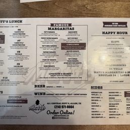 Menu Menu