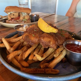 The Parish - Fish&Chips and Shrimp Poboy - Gastropubs Near Me - Tucson, Arizona