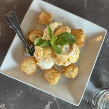 Fusion Wine Bar - Fried banana and coconut ice cream - Wine Bars Near Me - Pleasanton, California Fusion Wine Bar - Fried banana and coconut ice cream - Wine Bars Near Me - Pleasanton, California