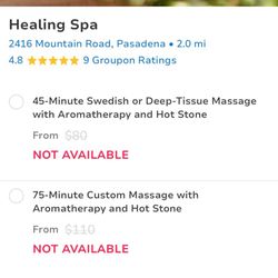 Healing Spa