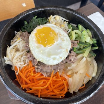 Manna - Dolsot bibimbap (with gochujang on the side) !! - Korean Near Me - San Francisco, California Manna - Dolsot bibimbap (with gochujang on the side) !! - Korean Near Me - San Francisco, California