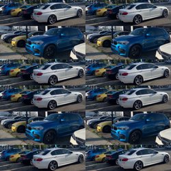 Haus of Cars - Little collage of M cars at the shop.