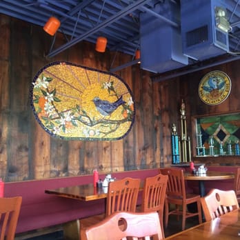 Ria's Bluebird - Beautiful mosaic on the wall. - Southern Near Me - Atlanta, Georgia