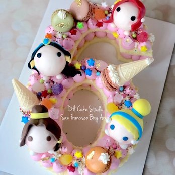 DH Cake Studio - Abby's birthday cake - Cupcakes Near Me DH Cake Studio - Abby's birthday cake - Cupcakes Near Me