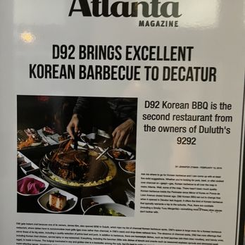 9292 Korean BBQ - Korean Near Me - Duluth, Georgia