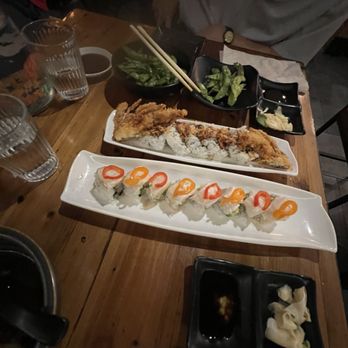 Nara - Edamame, Loco Crunchy Roll, Flora Train Roll - Japanese Near Me - San Francisco, California Nara - Edamame, Loco Crunchy Roll, Flora Train Roll - Japanese Near Me - San Francisco, California