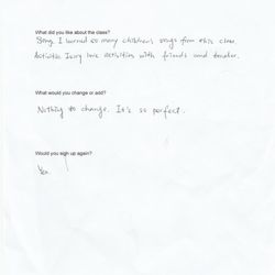 More great reviews from our summer session!