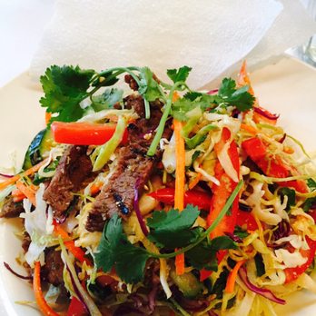 Lemon Grass Restaurant - Chaing Mai Beef Salad - Asian Fusion Near Me - Sacramento, California